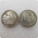 US 1875-CC Seated Liberty Trade Dollar Copy Coin For Collection US 1875-CC Seated Liberty Trade Dollar Copy Coin For Collection
