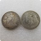 US 1877-CC Seated Liberty Trade Dollar Copy Coin For Collection US 1877-CC Seated Liberty Trade Dollar Copy Coin For Collection