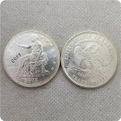 US 1873-S UNC Silver Seated Liberty Trade Dollar Copy Coin For Collection US 1873-S UNC Silver Seated Liberty Trade Dollar Copy Coin For Collection