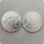 US 1873-S UNC Silver Seated Liberty Trade Dollar Copy Coin  For Collection