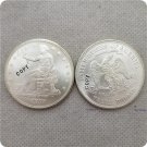 US 1875 UNC Silver Seated Liberty Trade Dollar Copy Coin For Collection US 1875 UNC Silver Seated Liberty Trade Dollar Copy Coin For Collection