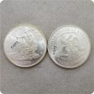 US 1876 UNC Silver Seated Liberty Trade Dollar Copy Coin For Collection US 1876 UNC Silver Seated Liberty Trade Dollar Copy Coin For Collection