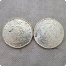 US 1878-S UNC Silver Seated Liberty Trade Dollar Copy Coin For Collection US 1878-S UNC Silver Seated Liberty Trade Dollar Copy Coin For Collection