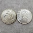 US 1879 UNC Silver Seated Liberty Trade Dollar Copy Coin For Collection US 1879 UNC Silver Seated Liberty Trade Dollar Copy Coin For Collection