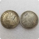 US 1846 Seated Liberty One Dollar Copy Coin For Collection US 1846 Seated Liberty One Dollar Copy Coin For Collection