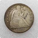 US 1852 Seated Liberty One Dollar Copy Coin  For Collection