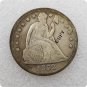 US 1852 Seated Liberty One Dollar Copy Coin  For Collection