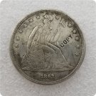 US 1863 Seated Liberty One Dollar Copy Coin For Collection US 1863 Seated Liberty One Dollar Copy Coin For Collection