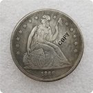 US 1866 Seated Liberty One Dollar Copy Coin  For Collection