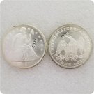 US 1859-0 Seated Liberty UNC Silver One Dollar Copy Coin For Collection US 1859-0 Seated Liberty UNC Silver One Dollar Copy Coin For Collection