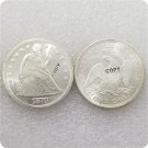 US 1870 Seated Liberty UNC Silver One Dollar Copy Coin  For Collection