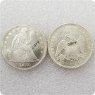 US 1872-CC Seated Liberty UNC Silver One Dollar Copy Coin For Collection US 1872-CC Seated Liberty UNC Silver One Dollar Copy Coin For Collection
