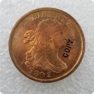 US 1802 Draped Bust Half Cent Copy Coin For Collection US 1802 Draped Bust Half Cent Copy Coin For Collection