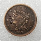 US 1856 Braided Hair Half Cent Copy Coin  For Collection