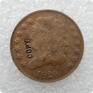 US 1826 Classic Head Half Cent Copy Coin  For Collection