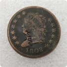 US 1808 Classic Head Large One Cent Copy Coin  For Collection