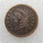 US 1812 Classic Head Large One Cent Copy Coin For Collection
