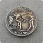 US 1936-D Buffalo Nickel Skull With Knife Hobo Nickle Copy Coin For Collection