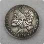 US 1878-CC Morgan Dollar Skull Hobo Nickle Copy Coin For Collection