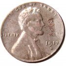 US 1917-D Lincoln Head One Cent 100% Copper Copy Coin