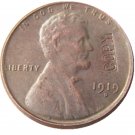 US 1919-D Lincoln Head One Cent 100% Copper Copy Coin