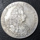 1700 Denmark 8 Skilling Dansk-Frederik IV Silver Plated Copy Coin