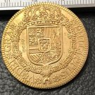 1725 Spain 4 Escudos-Felipe V Cuenca Gold Copy Coin 1725 Spain 4 Escudos-Felipe V Cuenca Gold Copy Coin