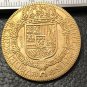 1725 Spain 4 Escudos-Felipe V Cuenca Gold Copy Coin