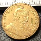 1926 Albania 20 Franga Ari-Zog I Prova Gold Coin Copy
