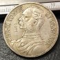 1905 Danish West Indies 40 Cents / 2 Francs-Christian IX Silver Plated Coin Copy