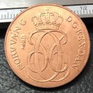 1740 Danish West Indies 2 Skilling-Christian Copper Copy Coin 1740 Danish West Indies 2 Skilling-Christian Copper Copy Coin