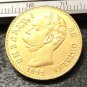 1891 Itlay 20 Lire Gold Copy Coin