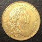 1690 England 1 Guinea - William & Mary .9999 pure Gold Plated Copy Coin