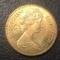 1980 United Kingdom 2 New Pence - Elizabeth II Copy Copper Coin