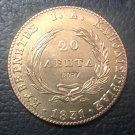 1831 Greece 20 Lepta-Loannis Kapodistrias Copper Copy Rare Coin