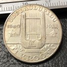 1933 Estonia 1 Kroon Song Festival Copy Coin