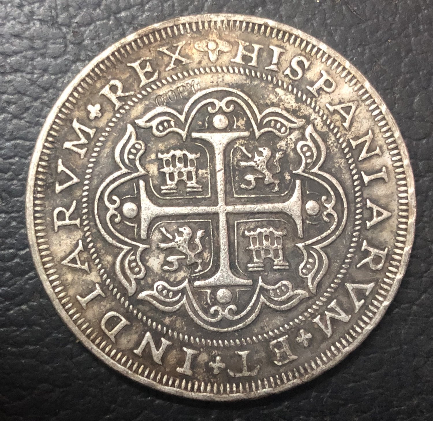 1717 Mexico 8 Reales - Felipe V Silver Plated Copy Coin