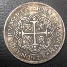 1717 Mexico 8 Reales - Felipe V Silver Plated Copy Coin 1717 Mexico 8 Reales - Felipe V Silver Plated Copy Coin