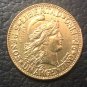 1883 Argentina 5 Pesos/ 1 Argentino Gold Copy Coin 22mm