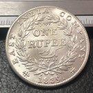 1839 one Rupee of India-British Victoria Queen Silver Plated Copy Coin