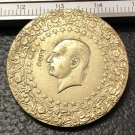 1965 Turkey 500 Kurus Gold Copy Coin