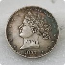 1877 $1 Sailor Head Dollar Copy Coin No Stamp 1877 $1 Sailor Head Dollar Copy Coin No Stamp