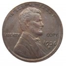 US 1936-D Lincoln Head One Cent Penny Copy Coin US 1936-D Lincoln Head One Cent Penny Copy Coin