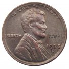 US 1938-S Lincoln Head One Cent Penny Copy Coin US 1938-S Lincoln Head One Cent Penny Copy Coin