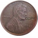 US 1945-S Lincoln Head One Cent Penny Copy Coin US 1945-S Lincoln Head One Cent Penny Copy Coin