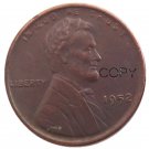US 1952 Lincoln Head One Cent Penny Copy Coin US 1952 Lincoln Head One Cent Penny Copy Coin