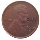 US 1957-S Lincoln Head One Cent Penny Copy Coin US 1957-S Lincoln Head One Cent Penny Copy Coin