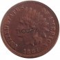 US 1861 Indian Head One Cent Copper Copy Coins