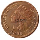 US 1885 Indian Head One Cent Copper Copy Coins