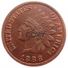 US 1888 Indian Head One Cent Copper Copy Coins US 1888 Indian Head One Cent Copper Copy Coins